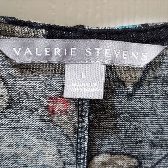 VALERIE Stevens fall floral cardigan size large NEW!!!! - Picture 6 of 6